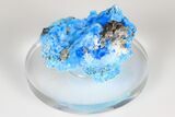 Vibrant Blue, Cyanotrichite Crystal Aggregates - China #183986-2